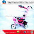 Fabricant de jouets en tricycle pour bébé en Chine / Nouveau modèle Tricycle à trois roues avec toit